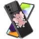 Силиконовый (TPU) чехол Deexe Pretty Glossy для Samsung Galaxy A55 (A556) - Pink Elephant. Фото 1 из 3