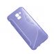 Силиконовый (TPU) чехол Deexe S Line для Samsung Galaxy J6 2018 (J600) - Light Purple. Фото 2 из 2