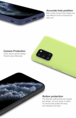 Силиконовый (TPU) чехол IMAK UC-1 Series для Samsung Galaxy A31 (A315) - Green