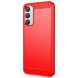 Силиконовый (TPU) чехол MOFI Carbon Fiber для Samsung Galaxy M15 (M156) - Red. Фото 2 из 11