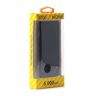 Внешний аккумулятор Nomi F050 на 5000mAh, Темно-синій