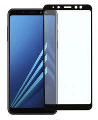 Захисне скло 2E Full Cover для Samsung Galaxy A8+ (A730) - Black