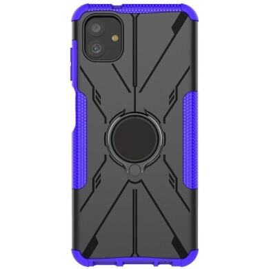 Защитный чехол Deexe Armor Bear для Samsung Galaxy A04 (A045) - Purple