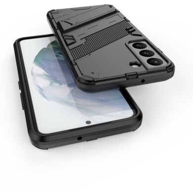 Защитный чехол Deexe Bibercas для Samsung Galaxy S22 (S901) - Dark Blue