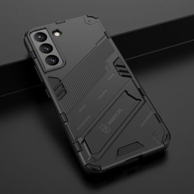 Защитный чехол Deexe Bibercas для Samsung Galaxy S22 (S901) - Black