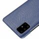Защитный чехол Deexe Croco Style для Samsung Galaxy A51 (А515) - Dark Blue. Фото 4 из 5