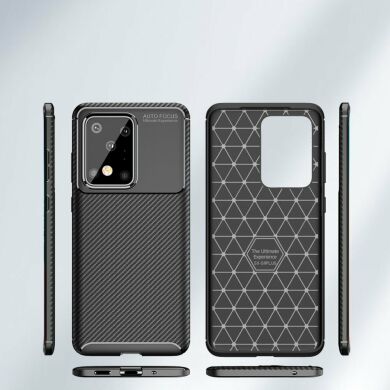Защитный чехол Deexe Fusion для Samsung Galaxy S20 Ultra (G988) - Brown