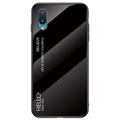 Захисний чохол Deexe Gradient Color для Samsung Galaxy A02 (A022) - Black