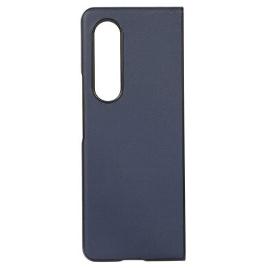 Защитный чехол Deexe Leather Case для Samsung Galaxy Fold 3 - Blue