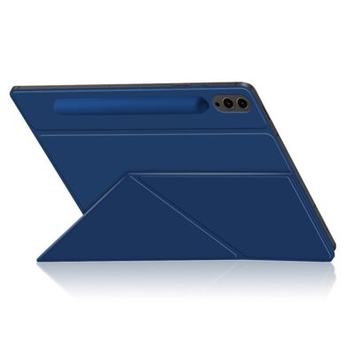 Защитный чехол Deexe Magnetic Case для Samsung Galaxy Tab S9 FE Plus (X610/616) - Blue