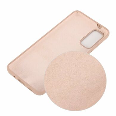 Защитный чехол Deexe Silicone Case для Samsung Galaxy S20 Plus (G985) - Pink