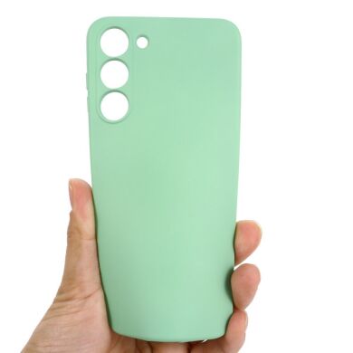 Защитный чехол Deexe Silicone Case для Samsung Galaxy S23 - Green