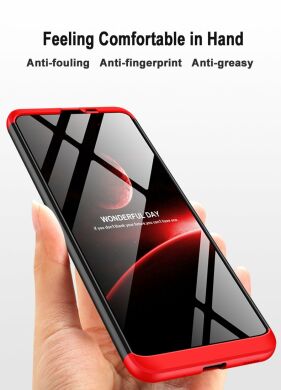 Защитный чехол GKK Double Dip Case для Samsung Galaxy A11 (A115) - Black / Silver