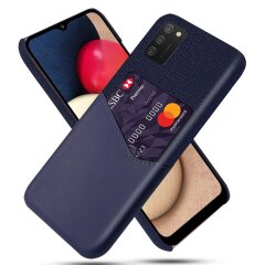 Защитный чехол KSQ Business Pocket для Samsung Galaxy A02s (A025) - Blue