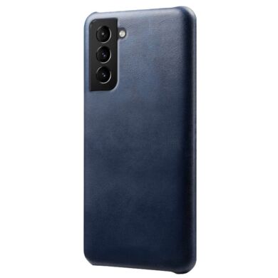 Защитный чехол KSQ Leather Cover для Samsung Galaxy S22 (S901) - Blue