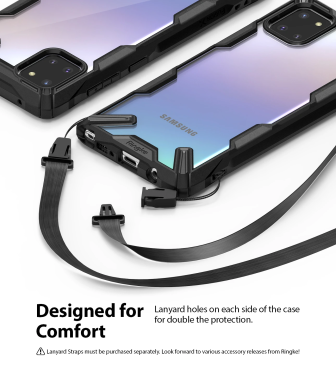 Защитный чехол RINGKE Fusion X для Samsung Galaxy Note 10 Lite (N770) - Black