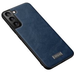 Защитный чехол SULADA Leather Case для Samsung Galaxy S22 - Blue
