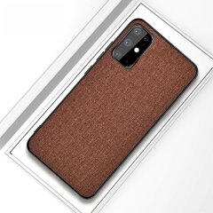 Защитный чехол UniCase Texture Style для Samsung Galaxy S20 (G980) - Brown