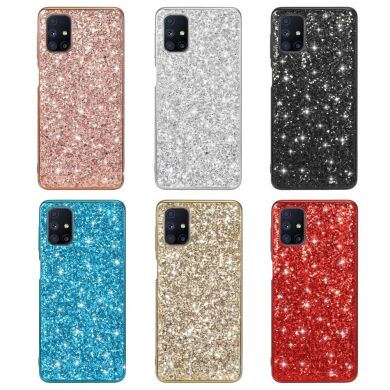 Защитный чехол Deexe Sparkles Series для Samsung Galaxy M51 (M515) - Red