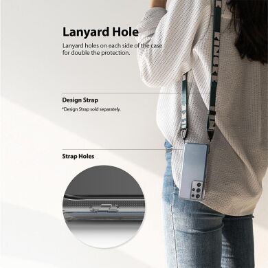 Защитный чехол RINGKE Fusion для Samsung Galaxy S21 Ultra (G998) - Smoke Black