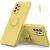 Защитный чехол Deexe Color Shell with Strap для Samsung Galaxy A33 (A336) - Yellow