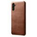 Защитный чехол Deexe Leather Back Cover для Samsung Galaxy A54 (A546) - Brown. Фото 1 из 4