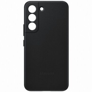 Чехол Leather Cover для Samsung Galaxy S22 (S901) EF-VS901LBEGRU - Black