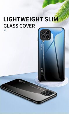 Захисний чохол Deexe Gradient Color для Samsung Galaxy M33 (M336) - Black / Blue