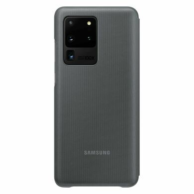 Чехол-книжка LED View Cover для Samsung Galaxy S20 Ultra (G988) EF-NG988PJEGRU - Gray