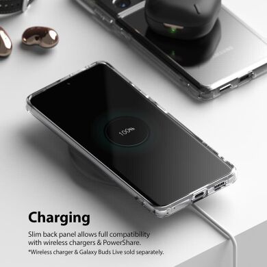 Захисний чохол RINGKE Fusion для Samsung Galaxy S21 Ultra (G998) - Smoke Black