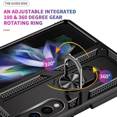 Защитный чехол Deexe Armor Case (FF) для Samsung Galaxy Fold 4 - Black