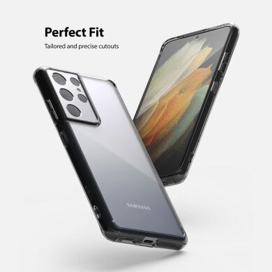 Защитный чехол RINGKE Fusion для Samsung Galaxy S21 Ultra (G998) - Smoke Black