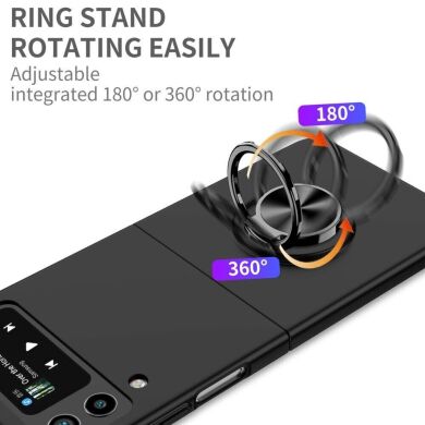 Защитный чехол UniCase Magnetic Ring (FF) для Samsung Galaxy Flip 4 - Blackish Green