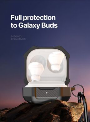 Захисний чохол DUX DUCIS SECB Series для Samsung Galaxy Buds Live / Buds Pro / Buds 2 / Buds 2 Pro / Buds FE - Black