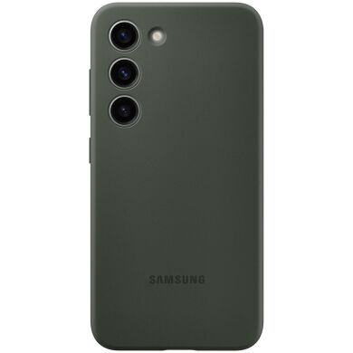 Захисний чохол Silicone Case для Samsung Galaxy S23 (S911) EF-PS911TGEGRU - Khaki