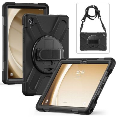 Защитный чехол Deexe Shockproof Case для Samsung Galaxy Tab A9 Plus (X210/216) - Black