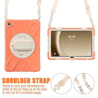 Захисний чохол Deexe Shockproof Case для Samsung Galaxy Tab A9 Plus (X210/216) - Orange