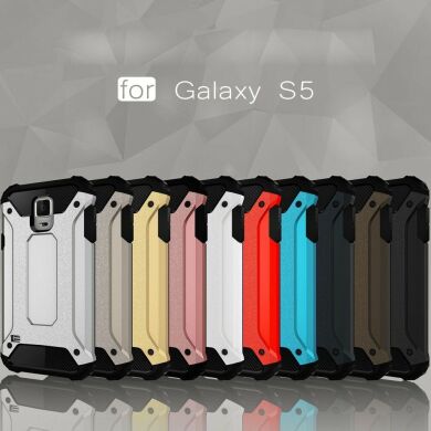 Захисний чохол UniCase Rugged Guard для Samsung Galaxy S5 (G900) -, Сріблястий