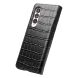 Кожаный чехол QIALINO Croco Case для Samsung Galaxy Fold 4 - Black. Фото 5 из 5