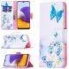 Чехол-книжка Deexe Color Wallet для Samsung Galaxy A22 5G (A226) - Butterfly and Flower. Фото 1 из 8