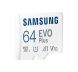 Карта памяти MicroSDXC Samsung 64GB EVO Plus C10 UHS-I + адаптер (MB-MC64KA/EU). Фото 3 из 6