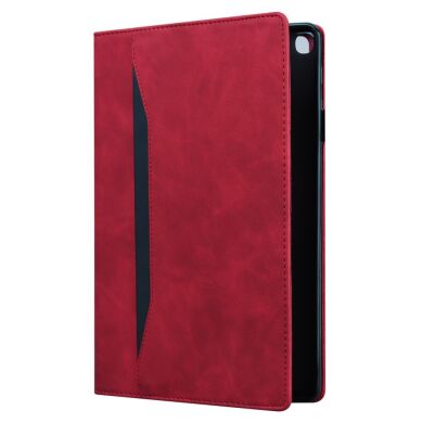 Чехол Deexe Business Style для Samsung Galaxy Tab A8 10.5 (X200/205) - Red
