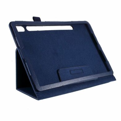 Чехол Deexe Folder Style для Samsung Galaxy Tab S6 (T860/865) - Dark Blue
