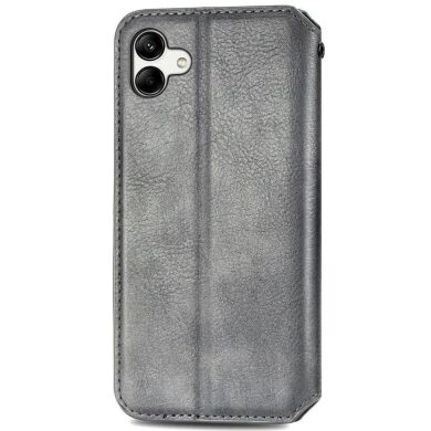 Чехол Deexe Rhombus Wallet для Samsung Galaxy A04 (A045) - Grey