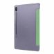 Чехол Deexe Silk Texture для Samsung Galaxy Tab S6 10.5 (T860/865) - Green. Фото 3 из 4