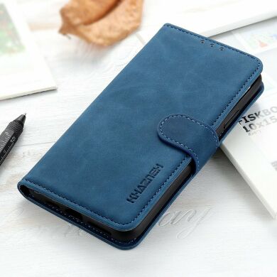Чехол-книжка KHAZNEH Retro Wallet для Samsung Galaxy S20 FE (G780) - Blue