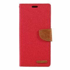 Чохол-книжка MERCURY Canvas Diary для Samsung Galaxy A50 (A505) / A30s (A307) / A50s (A507) - Red