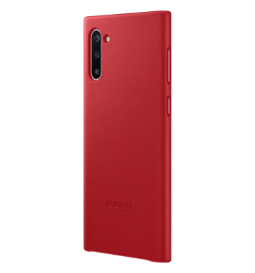 Чехол Leather Cover для Samsung Galaxy Note 10 (N970) EF-VN970LREGRU - Red