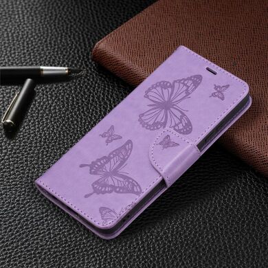 Чехол UniCase Butterfly Pattern для Samsung Galaxy A32 (А325) - Purple