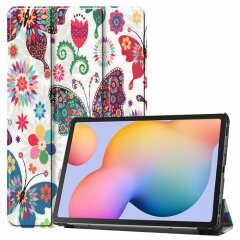 Чехол UniCase Life Style для Samsung Galaxy Tab S6 lite / S6 Lite (2022/2024) - Butterflies and Flowers